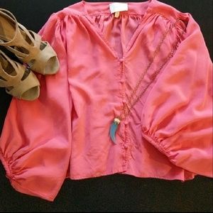 Yumi Kim balloon sleeve blouse